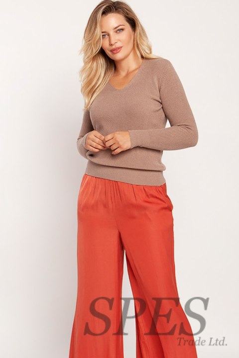 Sweter Damski Model SWE243 Mocca - MKM