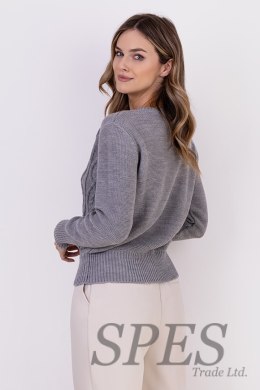 Sweter Damski Model SWE317 Grey - MKM