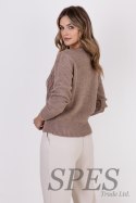 Sweter Damski Model SWE317 Mocca - MKM