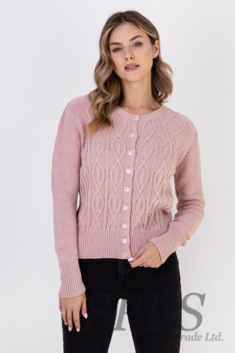 Sweter Damski Model SWE317 Powder Pink - MKM