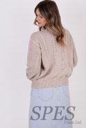 Sweter Damski Model SWE323 Beige - MKM