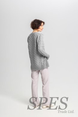 Sweter Damski Model SWE333 Grey - MKM