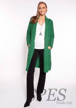 Sweter Kardigan Model PA015 Green - MKM