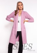 Sweter Kardigan Model PA015 Pink - MKM