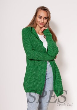 Sweter Kardigan Model PA018 Green - MKM