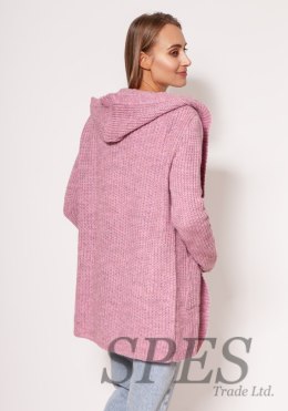 Sweter Kardigan Model PA018 Pink - MKM