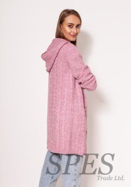 Sweter Kardigan Model PA019 Pink - MKM