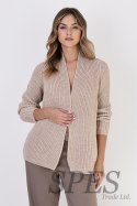 Sweter Kardigan Model SWE120 Beige - MKM