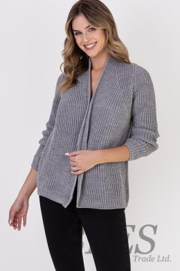 Sweter Kardigan Model SWE120 Grey - MKM