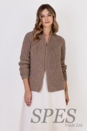 Sweter Kardigan Model SWE120 Mocca - MKM