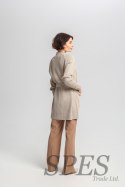 Sweter Kardigan Model SWE334 Beige - MKM