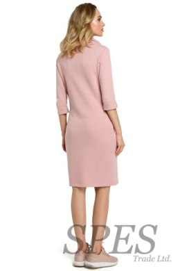 Sukienka Model MOE391 Powder Pink - Moe