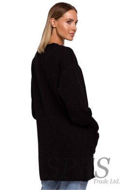 Sweter Kardigan Model MOE538 Black - Moe