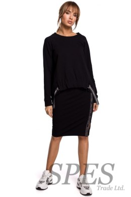 Bluza Damska Model MOE492 Black - Moe