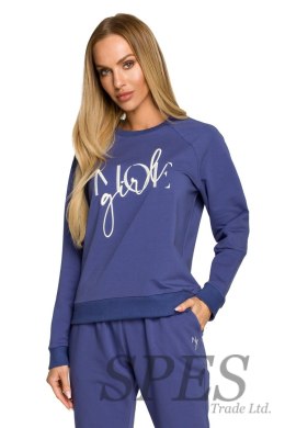 Bluza Damska Model MOE693 Indygo - Moe