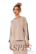 Bluza Damska Model MOE727 Beige - Moe