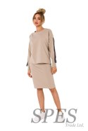 Bluza Damska Model MOE727 Beige - Moe