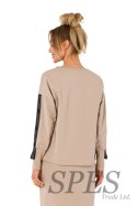 Bluza Damska Model MOE727 Beige - Moe