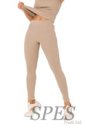 Legginsy Model MOE734 Beige - Moe