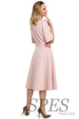 Sukienka Model MOE396 Powder Pink - Moe