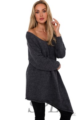 Sweter Damski Model MOE769 Grey - Moe