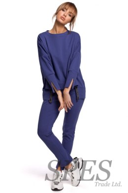 Bluza Damska Model MOE491 Indygo - Moe