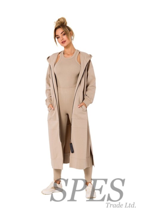 Bluza Damska Model MOE729 Beige - Moe