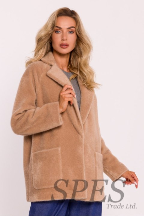 Płaszcz Damski Model MOE808 Beige - Moe