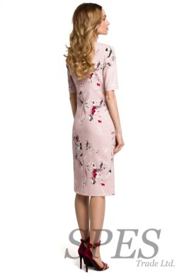 Sukienka Model MOE383 Powder Pink - Moe