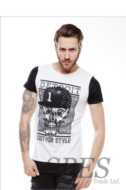 Tshirt Męski Model 17169 White - YourNewStyle