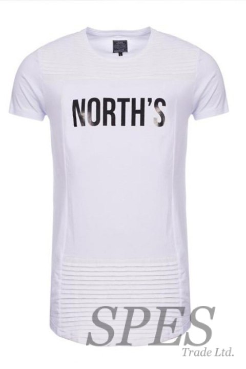 Tshirt Męski Model 17170 White - YourNewStyle