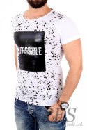 Tshirt Męski Model 17179 White - YourNewStyle