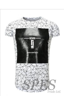 Tshirt Męski Model 17185 White - YourNewStyle