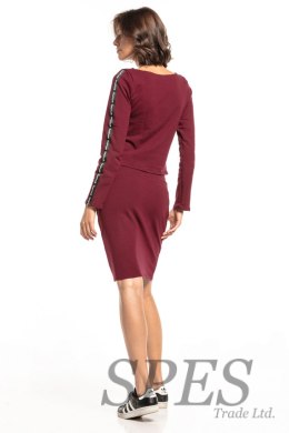 Bluza Damska Model T328/8 Bordo - Tessita