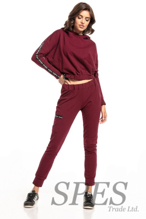 Bluza Damska Model T331/8 Bordo - Tessita