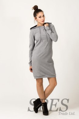 Sukienka Model Beata 2 Light Grey - Tessita