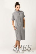 Sukienka Model Irmina 2 Light Grey - Tessita