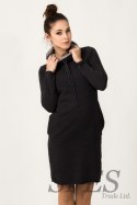 Sukienka model Kaja Dark Gray/Light Gray - Tessita