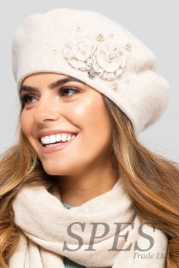 Beret Model Barcelona Beige - Kamea