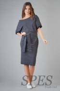 Sukienka Model Aleksandra 9 Dark Grey - Tessita