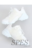 BUTY SPORTOWE BIAŁE LA126P WHITE - Inello