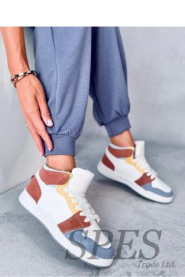 Buty sportowe za kostkę CLOWSI BLUE - Inello