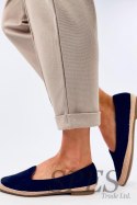 Baleriny espadryle damskie BALLOT NAVY - Inello