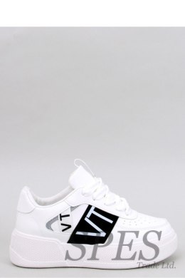 Sneakersy na platformie STERRY WHITE BLACK - Inello