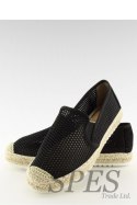 ESPADRYLE DAMSKIE CZARNE 6602 BLACK - Inello