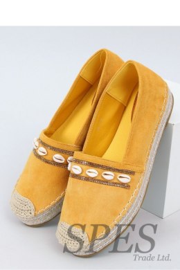 ESPADRYLE Z MUSZELKAMI MIODOWE 6771 YELLOW - Inello