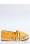 ESPADRYLE Z MUSZELKAMI MIODOWE 6771 YELLOW - Inello