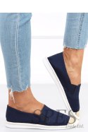 Espadryle damskie ALBA NAVY - Inello