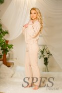 Bluza Damska Model Fogo bawełna Beige - Kalimo