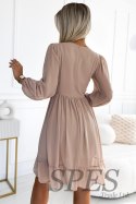 Sukienka Model Mila 538-1 Beige - Numoco